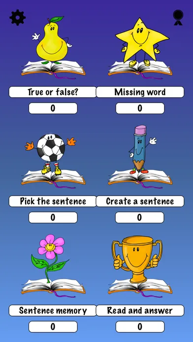 Capturas de tela do I Read - Reading exercises for kids!