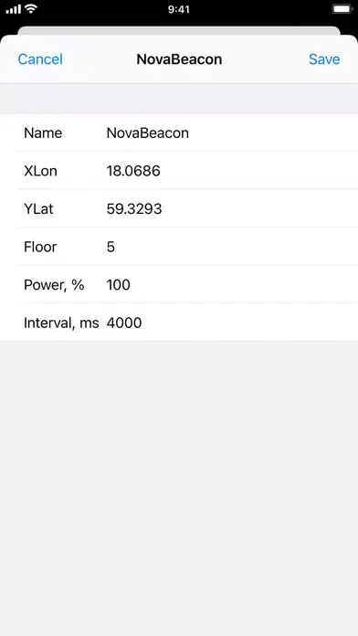 NovaBLE 스크린샷