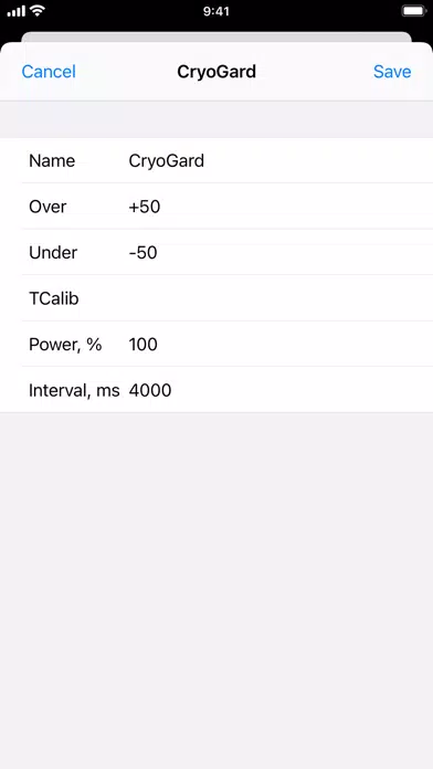 NovaBLE سکرین شاٹس