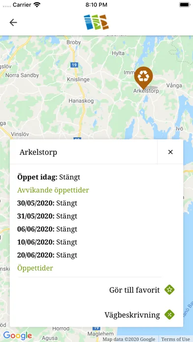 Tangkapan layar Renhållningen Kristianstad
