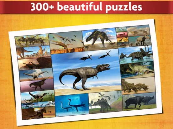صور Dinosaurs: Jigsaw Puzzle Game iPad 