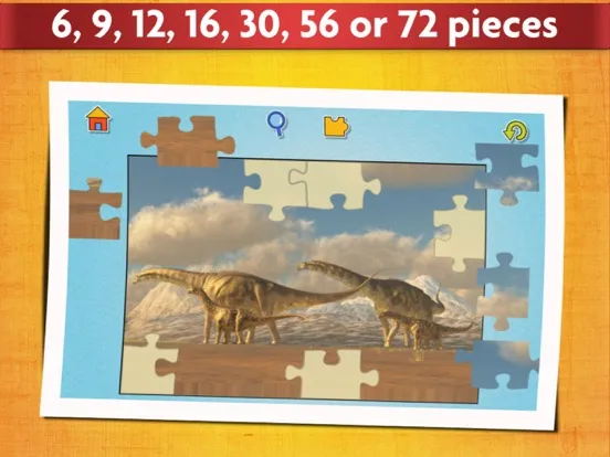 صور Dinosaurs: Jigsaw Puzzle Game iPad 