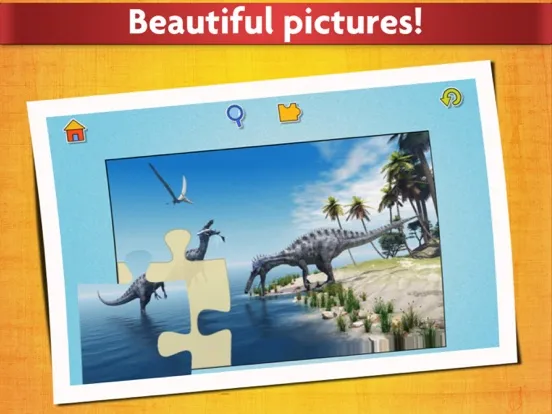 صور Dinosaurs: Jigsaw Puzzle Game iPad 
