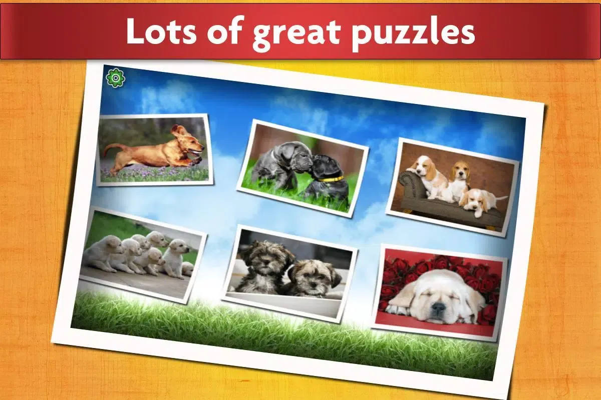Capturas de pantalla de Puzzle Games Dogs Jigsaw