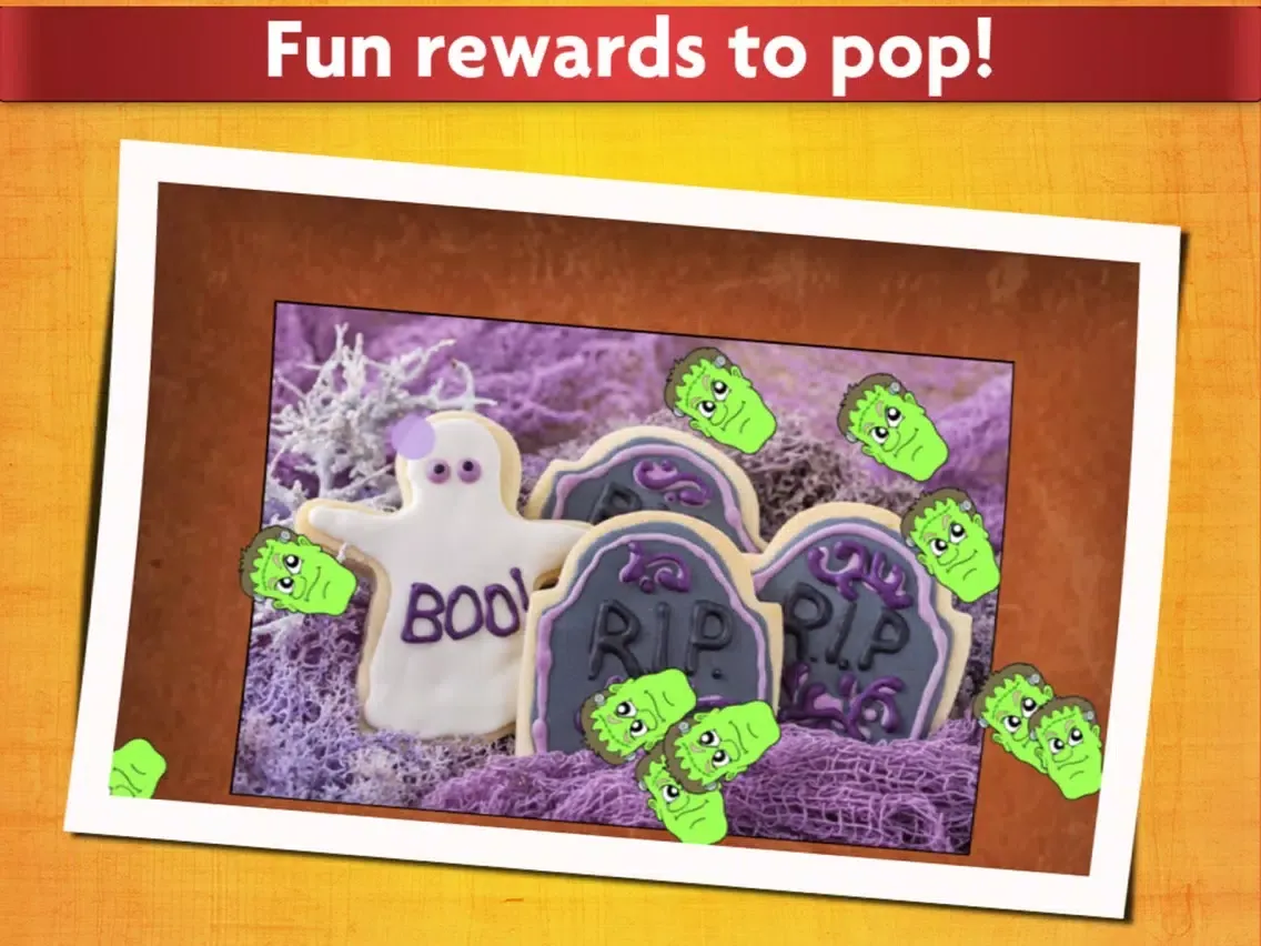 Halloween Puzzles - Relaxing photo picture jigsaw puzzles for kids and adults iPad  স্ক্রিনশট