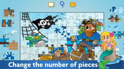Capturas de tela do Super Puzzle Kids Jigsaw Game