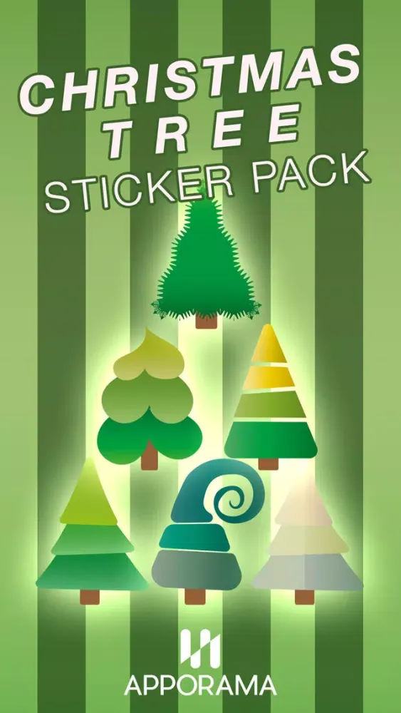 Captures d'écran de Christmas Tree Sticker Pack
