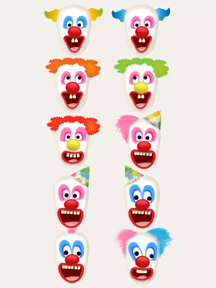 Good Clown Bad Clown iPad  Screenshots
