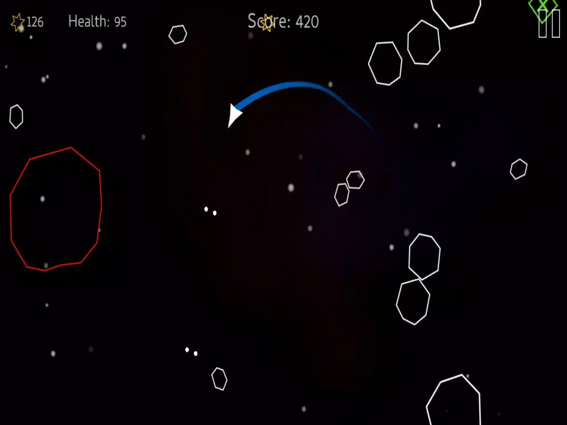 Asteroid : Space Defence iPad  スクリーンショット