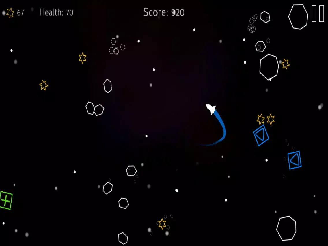 Asteroid : Space Defence iPad  スクリーンショット