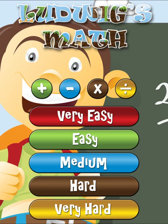 Capturas de pantalla de Ludwig's Math Lite iPad 