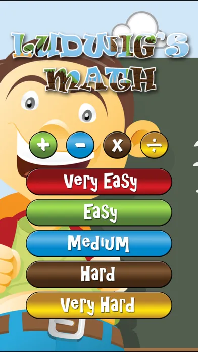 Capturas de pantalla de Ludwig's Math Lite