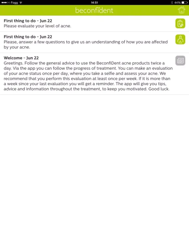تصاویر Beconfident Acne iPad 