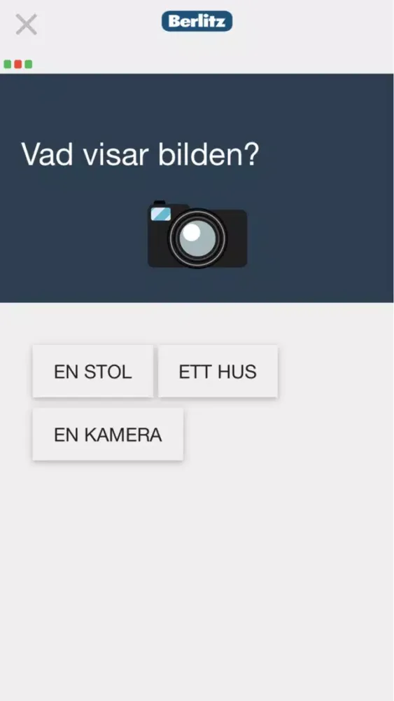 Captures d'écran de Berlitz Svenska