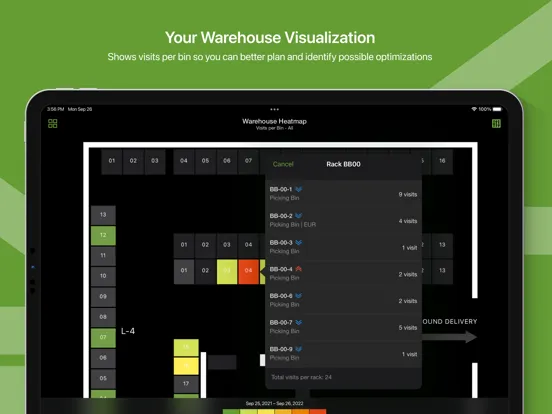 Скриншоты Bitlog WMS iPad 