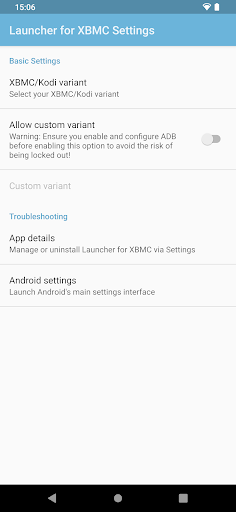 Launcher for XBMC™的應用截圖1