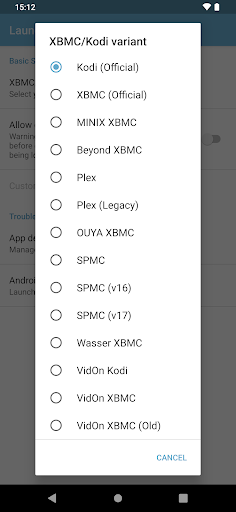 Launcher for XBMC™的應用截圖2