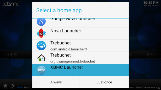 Launcher for XBMC™的應用截圖3
