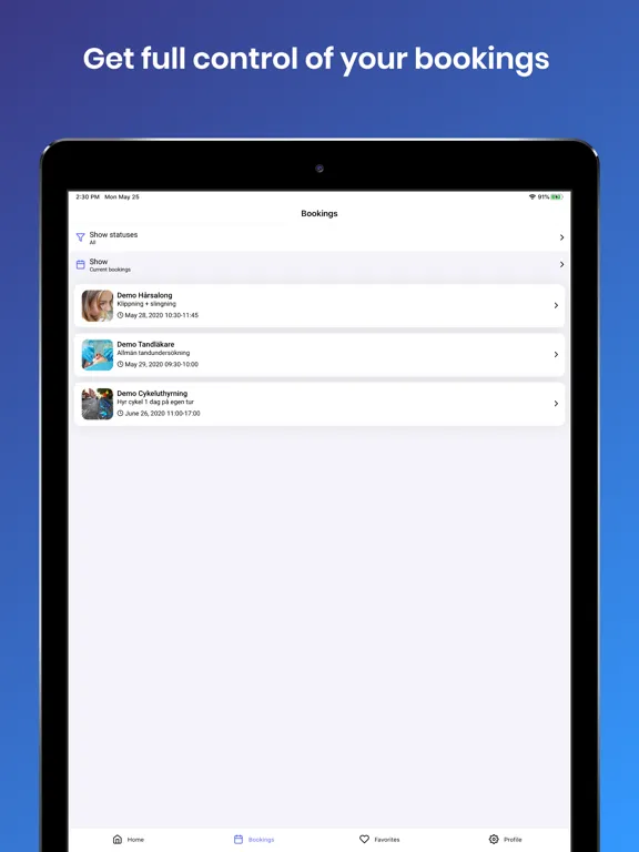 BookMore iPad  스크린샷