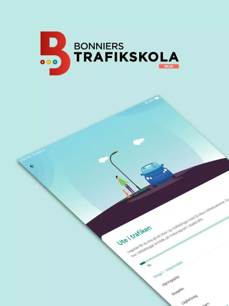 Bonniers Trafikskola iPad  Ekran Görüntüleri