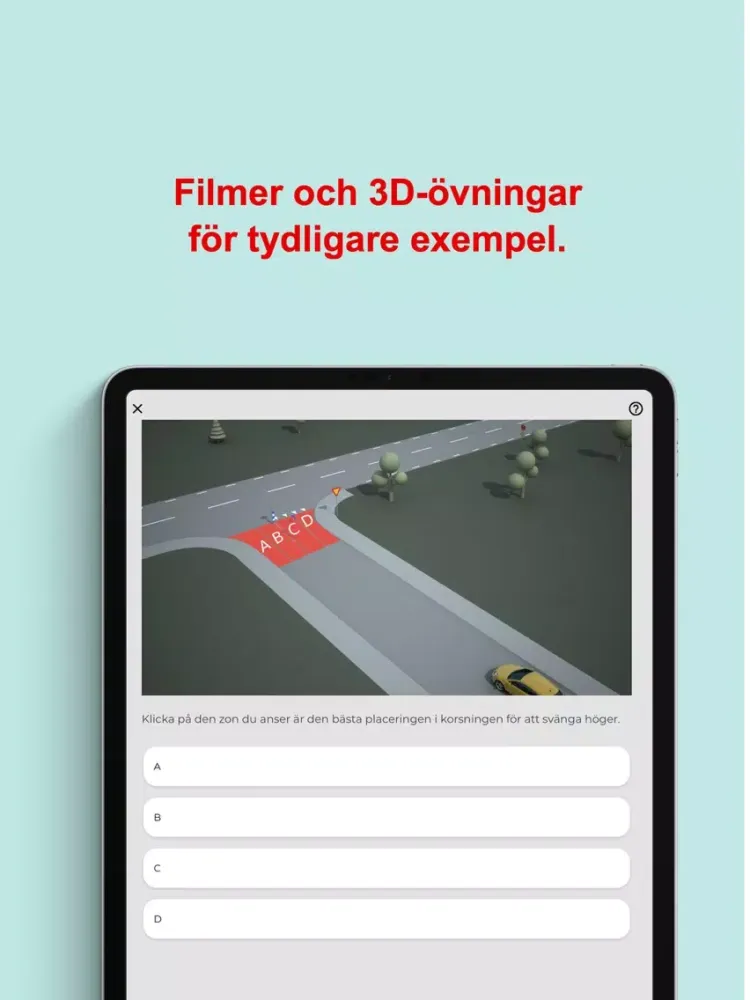 Bonniers Trafikskola iPad  Ekran Görüntüleri