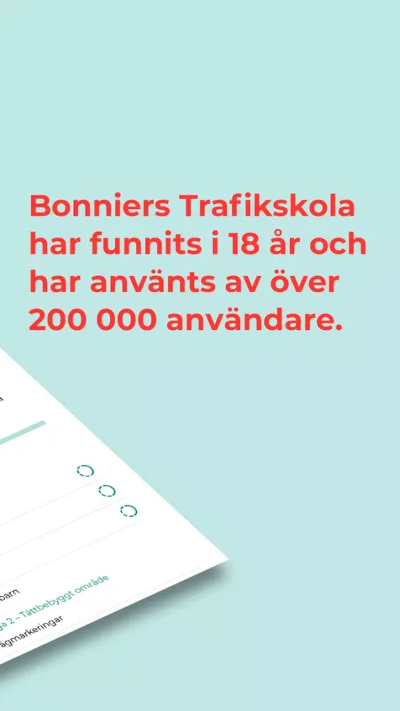 Bonniers Trafikskola Ekran Görüntüleri