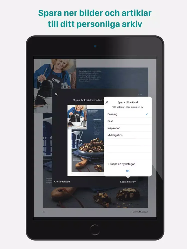 Tangkapan layar Allt om Mat PLUS - allt samlat på ett ställe! iPad 