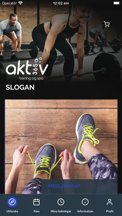 Capturas de pantalla de Aktiv365 Trening og Spa