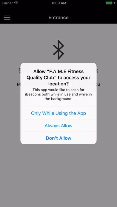 Capturas de tela do F.A.M.E Fitness Quality Club