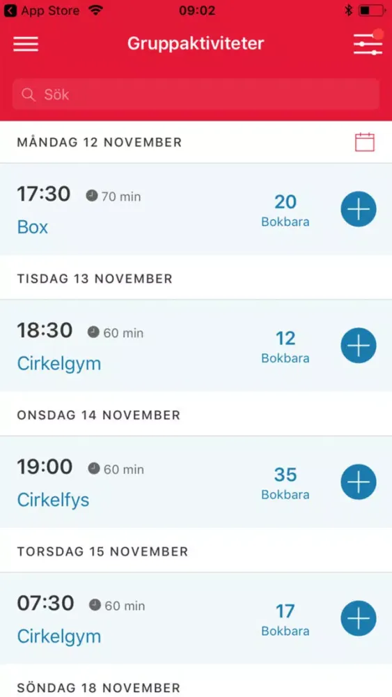 Friskis&Svettis Skövde سکرین شاٹس