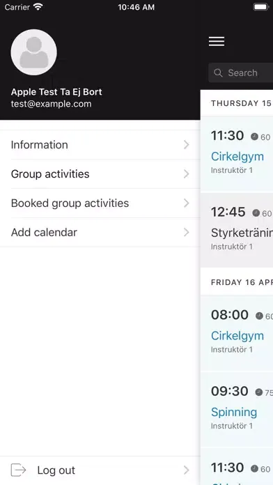 Bokningsappen Gripen CrossFit سکرین شاٹس