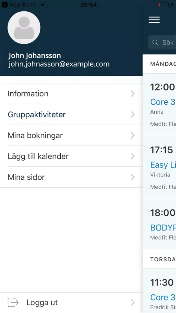 Medfit Ekran Görüntüleri