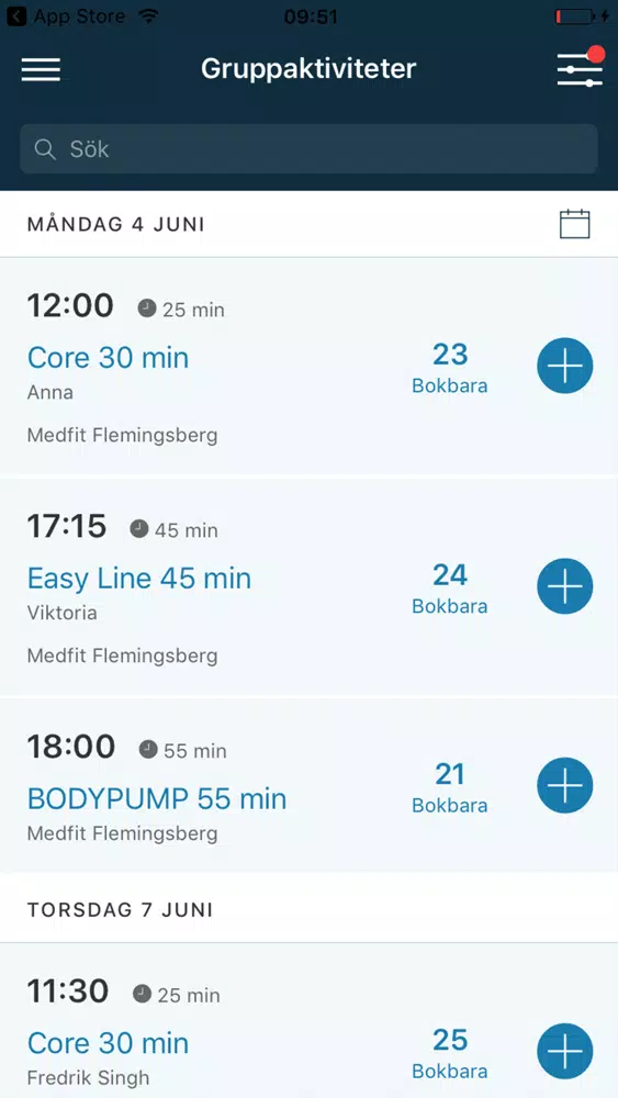 Medfit Ekran Görüntüleri