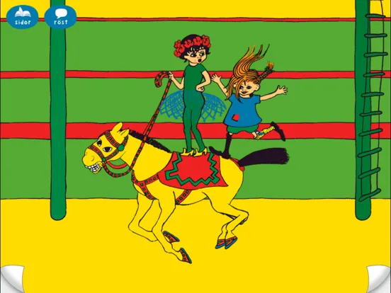 Tangkapan layar Känner du Pippi Långstrump? iPad 