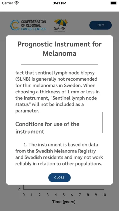 Melanoma Prognostic Instrument Ekran Görüntüleri