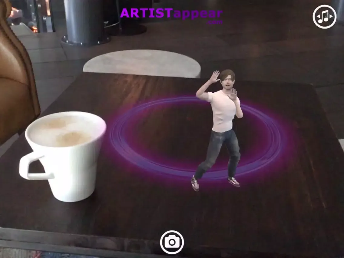 Captures d'écran de ARtist Appear iPad 