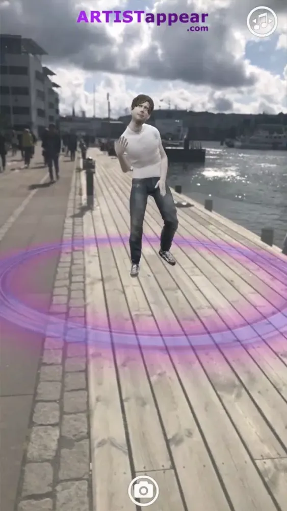 Captures d'écran de ARtist Appear