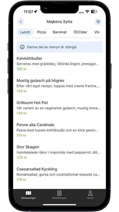 Lindvallen Restauranger應用截圖