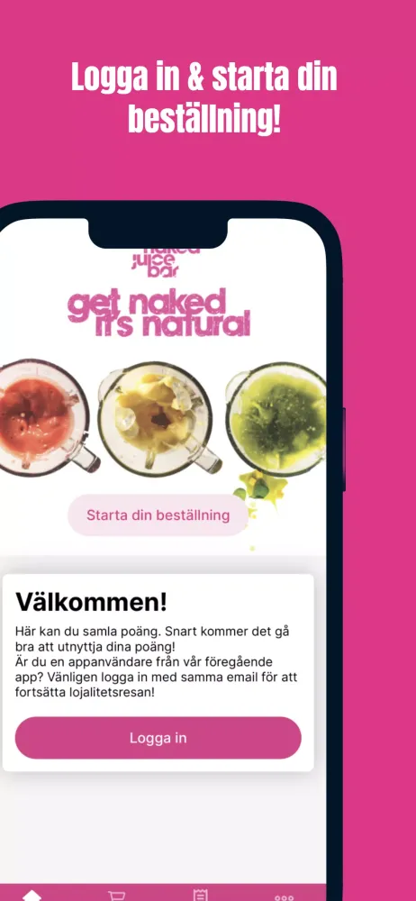 Screenshot di Naked Juicebar