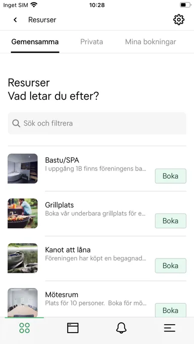 Tangkapan skrin Smart Fastighet