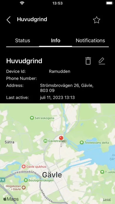 Tangkapan skrin RU Linked