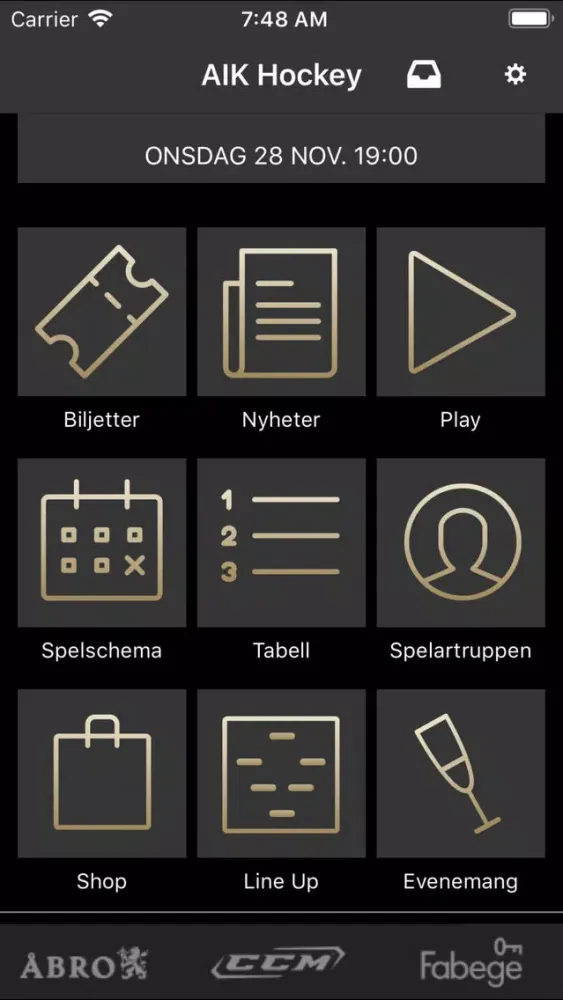 AIK Hockey Screenshots