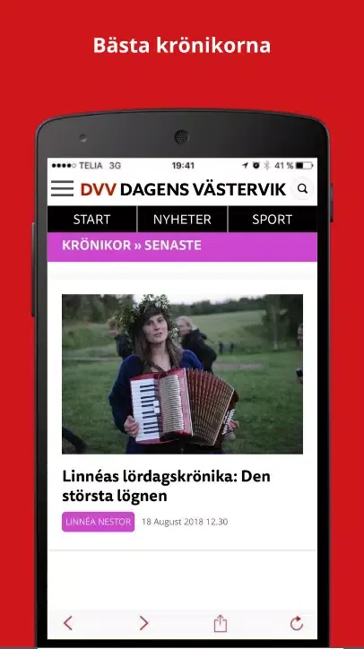 Capturas de pantalla de Dagens Västervik