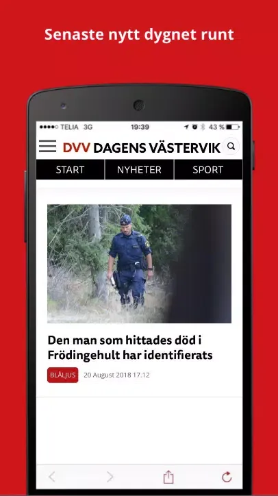Capturas de pantalla de Dagens Västervik