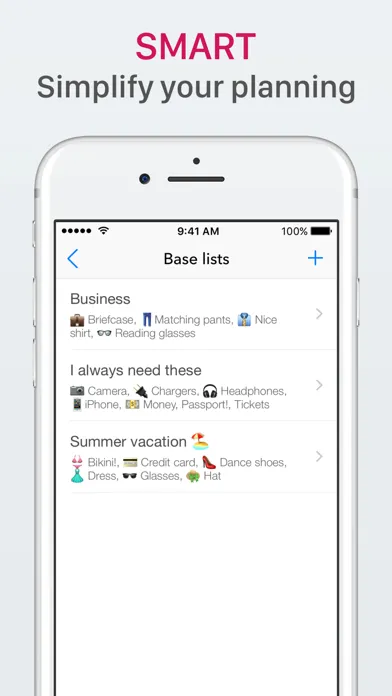 Capturas de pantalla de Packlist - Organize your trips