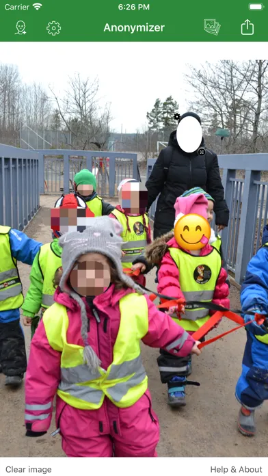 Captures d'écran de Anonymizer