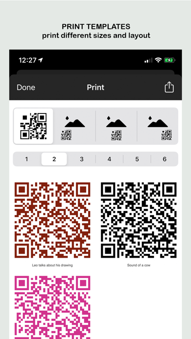 Ảnh chụp màn hình của Cloud QR Wifi Education
