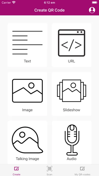Cloud QR Generator Ekran Görüntüleri