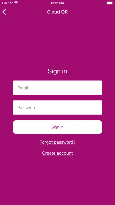 Cloud QR Generator Ekran Görüntüleri