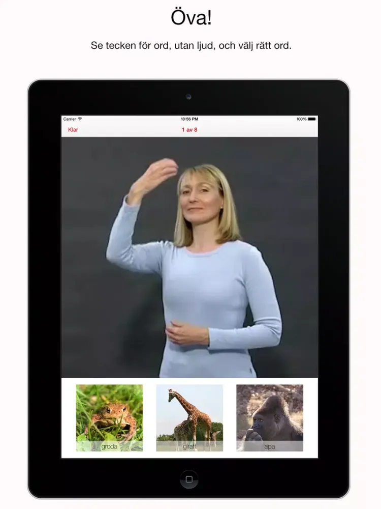 TAKK - Tecken som AKK iPad  স্ক্রিনশট